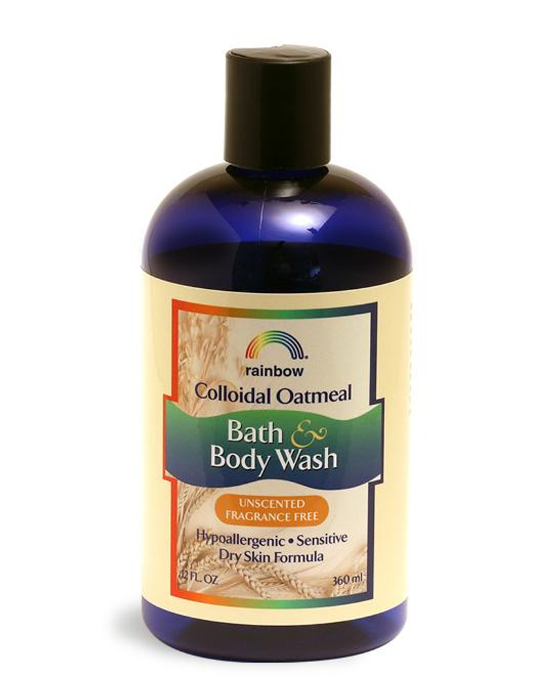 Colloidal Oatmeal Body Wash Unscented 12oz - Rainbow Research Corporation