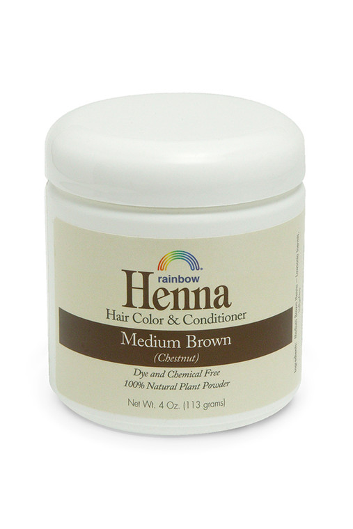 Henna Medium Brown 4oz,17oz,34oz.