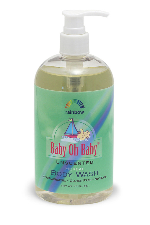 Baby Body Wash Unscented (Fragrance Free) 16oz