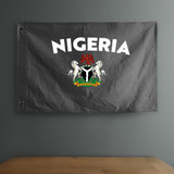 NIGERIA  3' X 5' DOUBLE SIDED BANNER FLAG