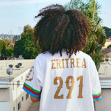 Eritrea Baseball Jersey - White