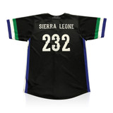 Sierra Leone Baseball Jersey