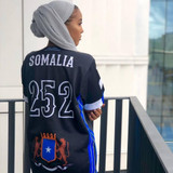 Somalia Baseball Jersey Black