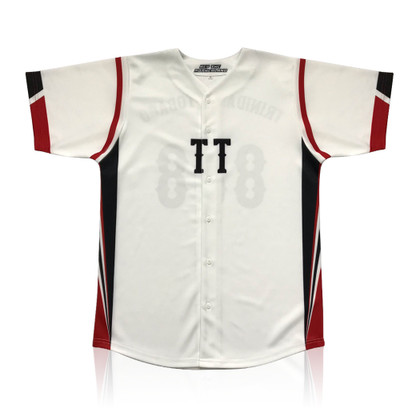 Trinidad and Tobago Baseball Jersey - white