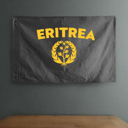 ERITREA  3' X 5' DOUBLE SIDED BANNER FLAG