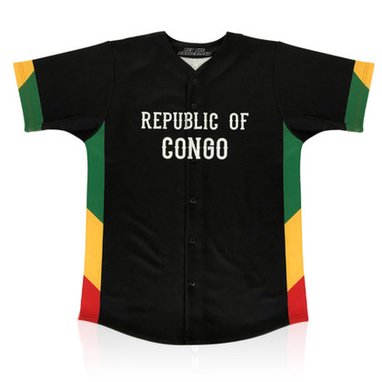 Republic of Congo Baseball Jersey
