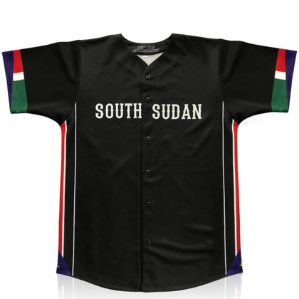 South Sudan Baseball Jersey