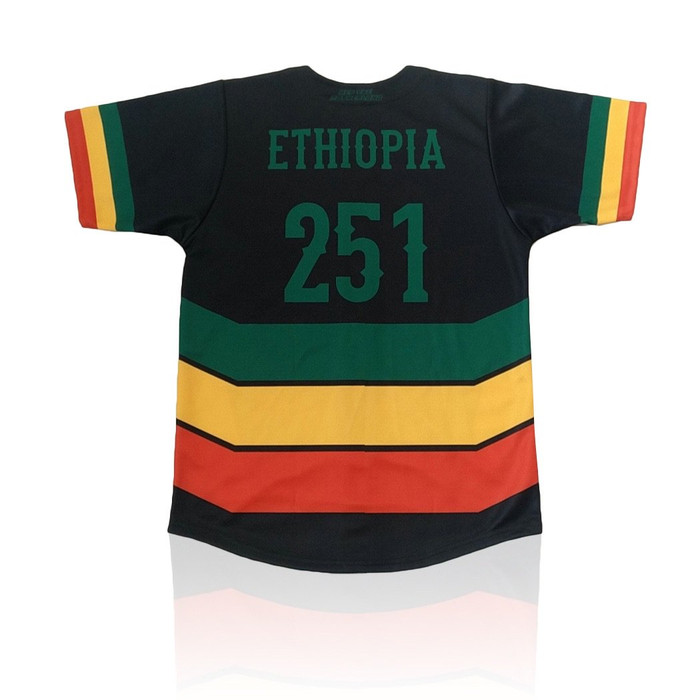Ethiopia Baseball Jersey