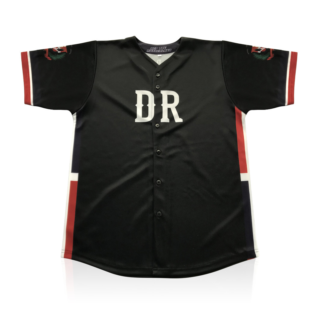Dominican Republic Baseball Jersey - Custom Name and Number