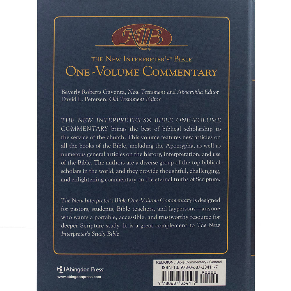 The New Interpreter's Bible One-Volume Commentary (Hardcover