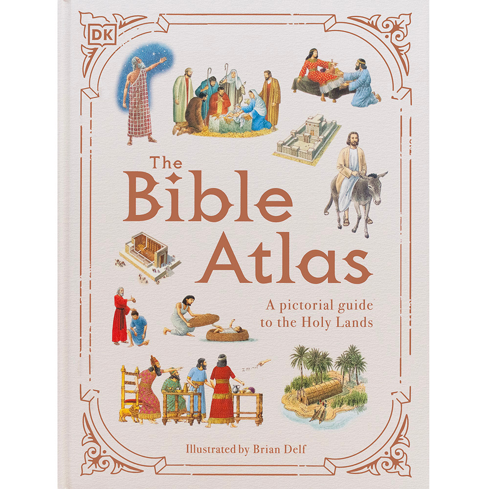 The Bible Atlas: A Pictorial Guide to the Holy Lands (Hardcover