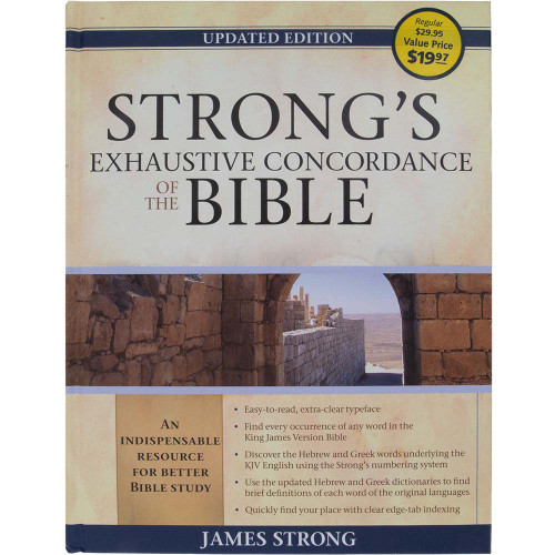 Strong's Exhaustive Concordance of the Bible (Hardcover)