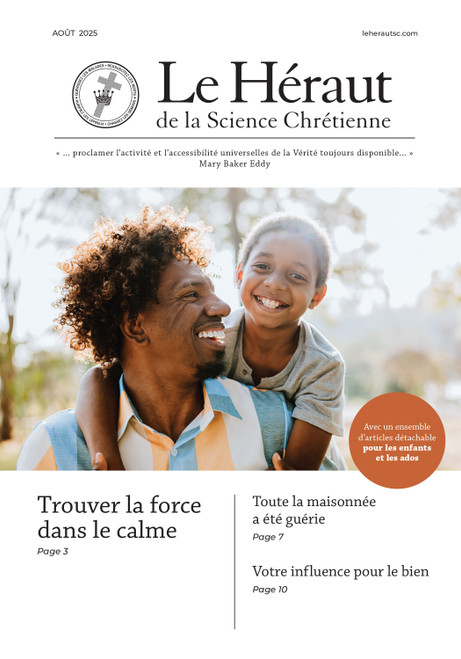 Special Kids/Teens Issue of The Christian Science Herald, August 2025 French