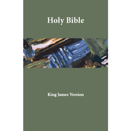 Holy Bible, King James Version – Midsize Edition (Paperback, thumb-tab indexed) - Front cover