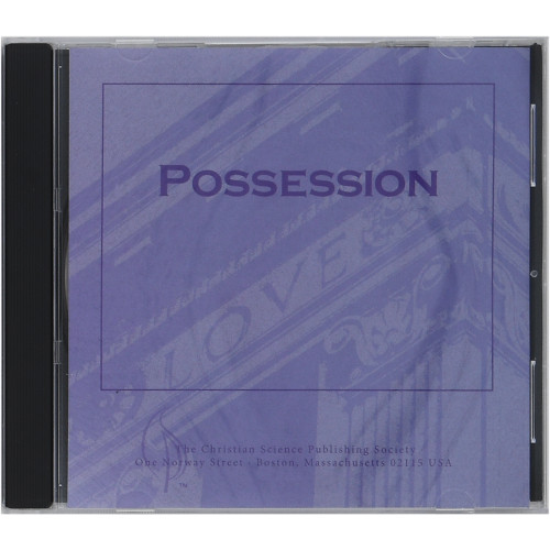 Possession – Audiobook (CD) - Front cover