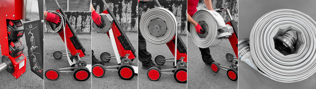 Electric Roller for Fire Hoses