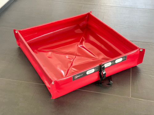 Collapsible flexible utility tray FASTER