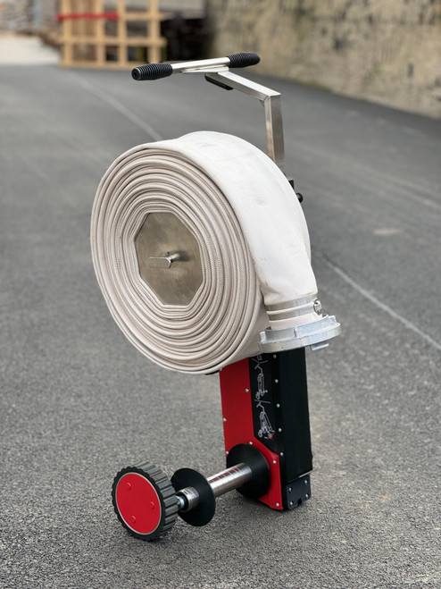 ET-Roller 6 - With removable carrier fork - the DRUM type - for smoother winding of fire hoses up to 5"