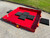 Decontamination Foot Floor Mats in Collapsible spill berm DECON