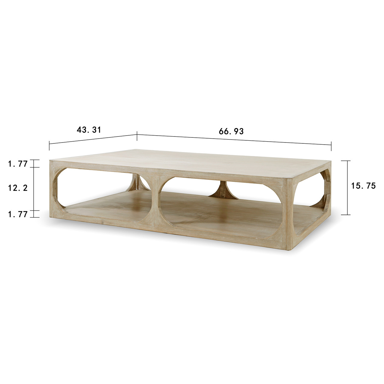 【cornice】COFFEE TABLE Renee: Hexagonal coffee table with metal frame | Calligaris