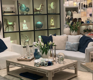 Wash Linen Soft Aqua Slipcover for Naples Sofa 9129