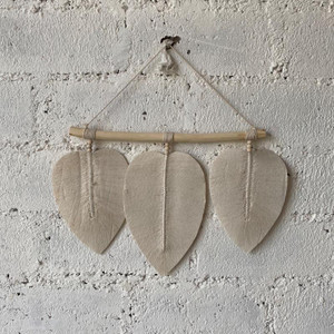 Fabric Wall Deco Three Leaf Fabric Wall Deco Three Leaf