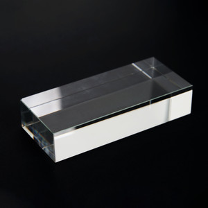 Crystal Rectangular Base Small 9x4x2