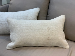 Vintage Turkish Hemp Pillow Cover Lumbar16x28 Beige(size & color vary) Vintage Turkish Hemp Pillow Cover Lumbar16x28 Beige(size & color vary)