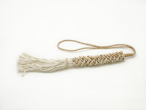 32" Long Decorative Off -White Shell Tassel 32" Long Decorative Off -White Shell Tassel