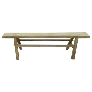 Vintage Country Board Bench Weathered Natural Wood (size vary) Vintage Country Board Bench Weathered Natural Wood (size vary)