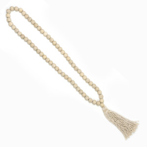 4ft Long Natural Wood Tassel 4ft Long Natural Wood Tassel