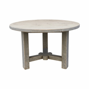 Amalfi Two Tones 48" round dining table with Antique Gray Finish(Pre-order only) Amalfi Two Tones 48" round dining table with Antique Gray Finish(Pre-order only)