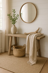 35" Long 10" wide Elmwood bench (upper width 10" lower width 14") 35" Long 10" wide Elmwood bench (upper width 10" lower width 14")