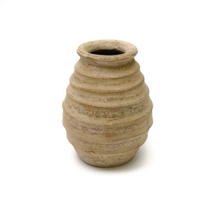 10"H Tribe Water Jar Off White Small 10"H Tribe Water Jar Off White Small