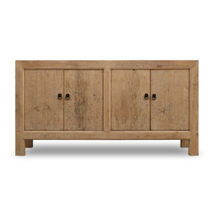 67" Capri 4 Door Sideboard Weathered Natural 
