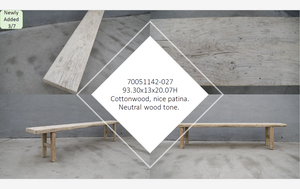Vintage Bench Large about 7-8ft long Weathered natural(size & color vary) Excellent top Vintage Bench Large about 7-8ft long Weathered natural(size & color vary) Excellent top