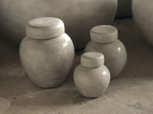 7.8" H Hopson Jar with Lid