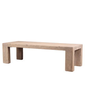 108" Long Ravello Dining Table Weathered Gray