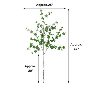 Approx. 47" High 10" Wide Artificial Green Branch (set of 3) Approx. 47" High 10" Wide Artificial Green Branch (set of 3)
