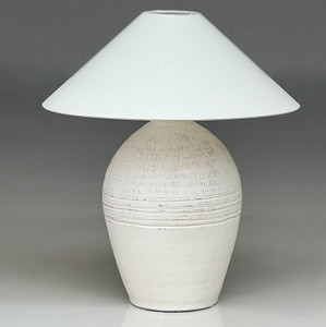 Approx.32 Inches Table Lamp Distressed White with Beige Linen Shade Approx.32 Inches Table Lamp Distressed White with Beige Linen Shade