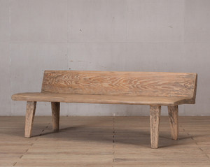 Approx. 75 Inches Live Edge Vintage Bench Weathered Natural Approx. 75 Inches Live Edge Vintage Bench Weathered Natural