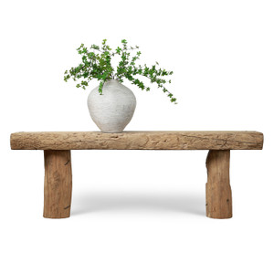 Approx. 93 Inches Long 17 Inches Deep House Beam Console Weathered Natural Approx. 93 Inches Long 17 Inches Deep House Beam Console Weathered Natural