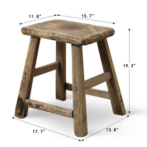 Vintage Accent Table Approx.15.7 Inches Wide 12" Deep 19" High