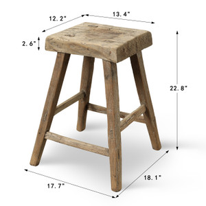 Vintage Accent Table Approx.13.4" Wide 12.2" Deep 22.8" High