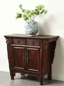 Antique  Entrance  Cabinet  39.4"x17.3"x35"H Elmood