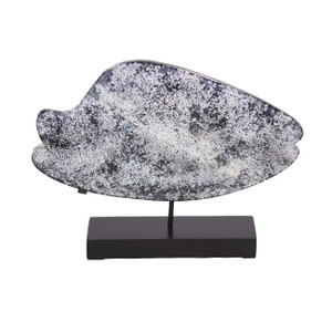 Jade Fish With Base - Vintage Indigo Jade Fish With Base - Vintage Indigo