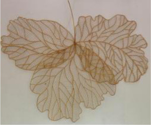 Iron Wall Art Gold Aspen Leaf Iron Wall Art Gold Aspen Leaf