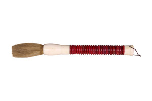 Brown Jade Abacus Disk Calligraphy Brush Brown Jade Abacus Disk Calligraphy Brush