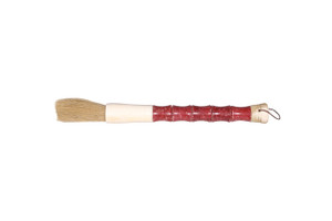 Dark Red Jade Bamboo-shaped Calligraphy Brush Dark Red Jade Bamboo-shaped Calligraphy Brush