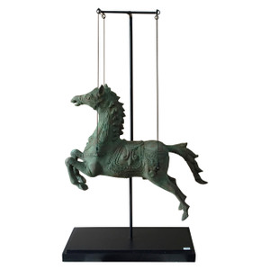 Bronze Hanging Horse on Stand Bronze Hanging Horse on Stand